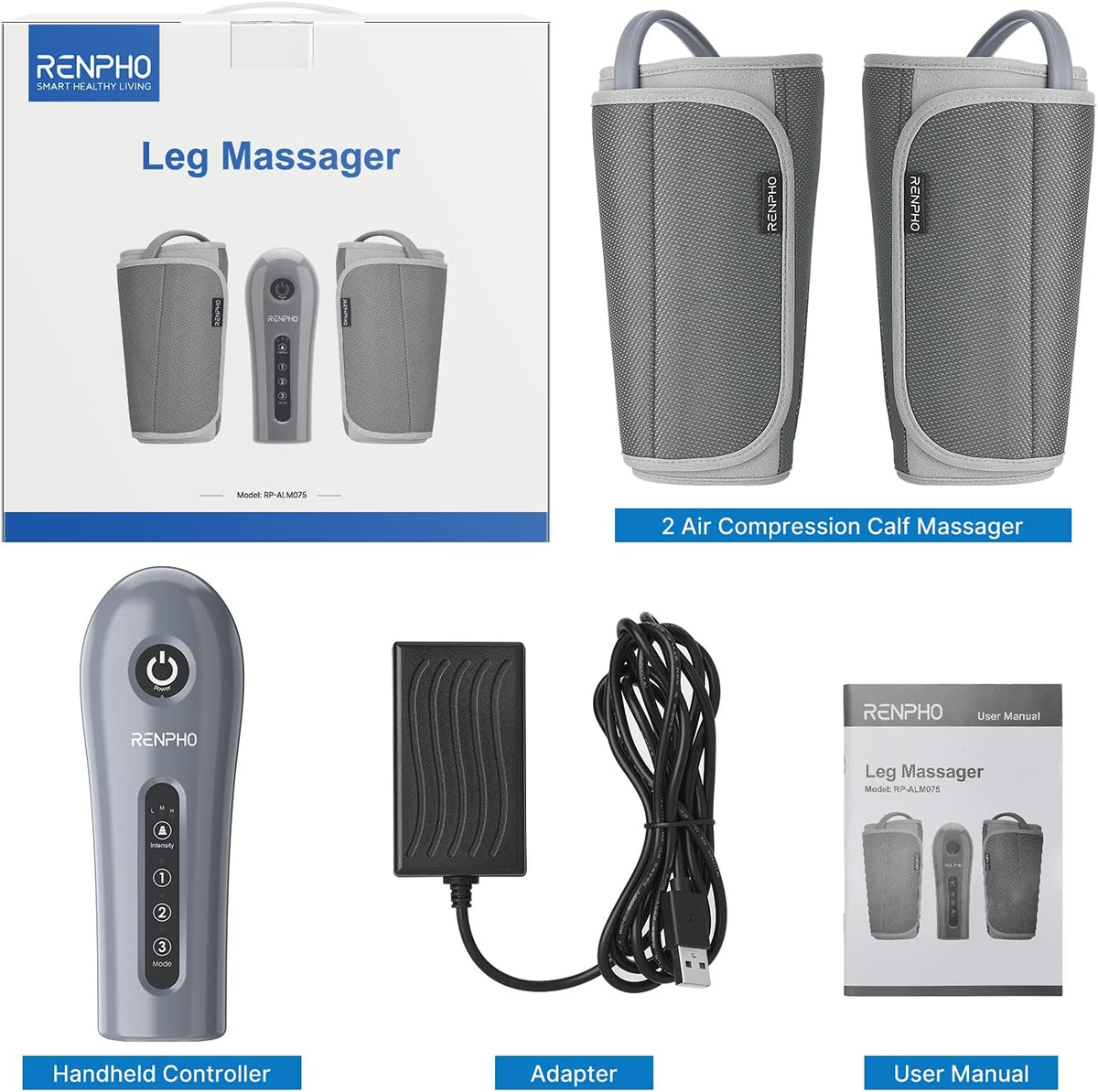 Leg Massager with 3 Modes 3 Intensities R29062