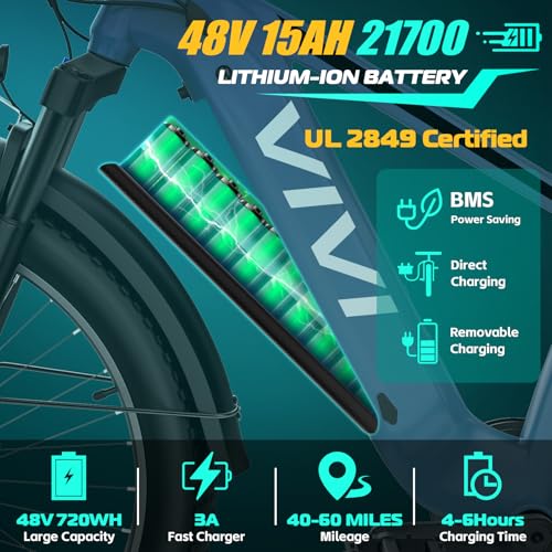 26" x 4.0 Fat Tire Electric Mountain Bike with 48V 15AH Battery N260