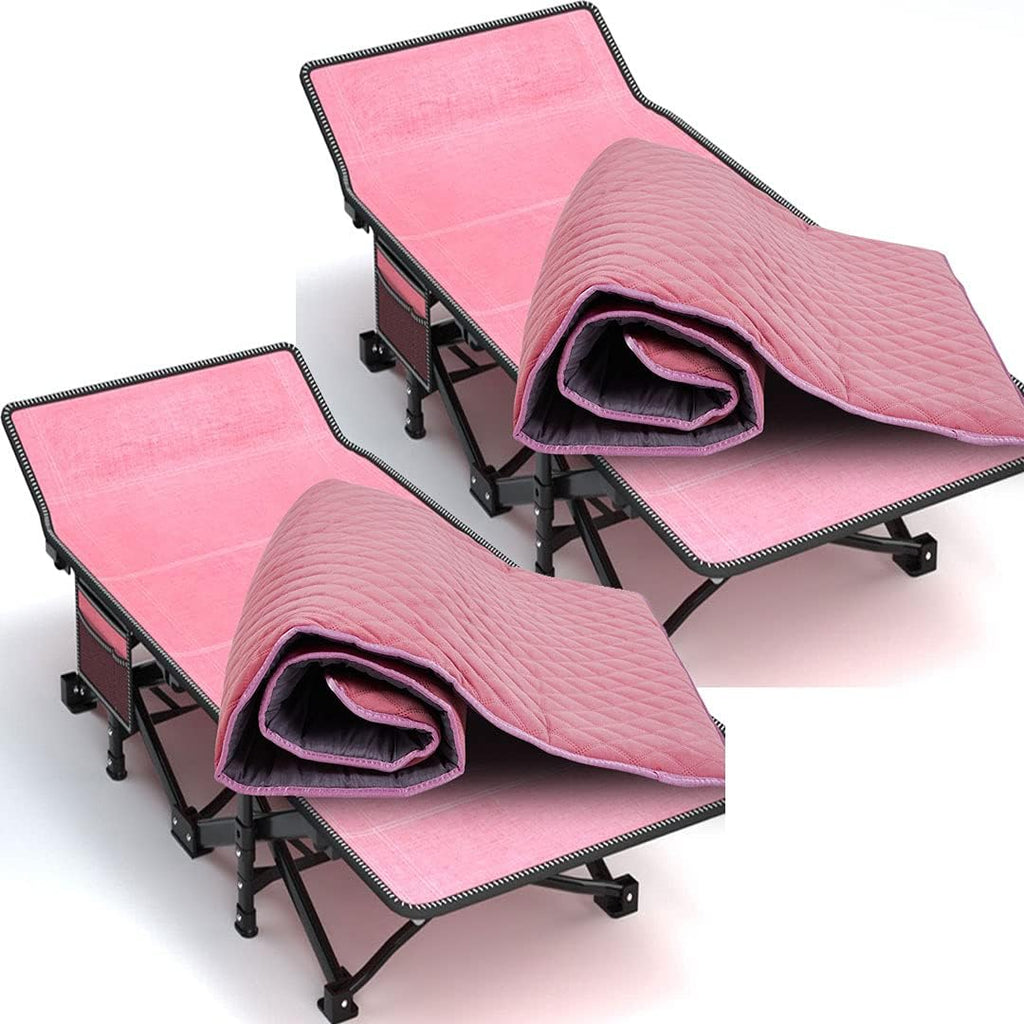 Camping Cot Folding Bed with Carry Bag W3887