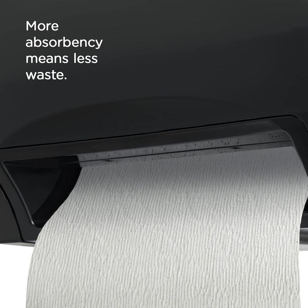 White Hard Roll Paper Towels 12 Rolls O329