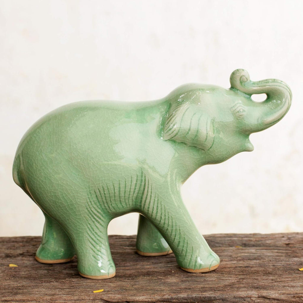 Celadon Ceramic Figurine T445