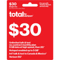 $30 No-Contract Unlimited Talk & Text Monthly Plan (5GB at High Speed) Q337