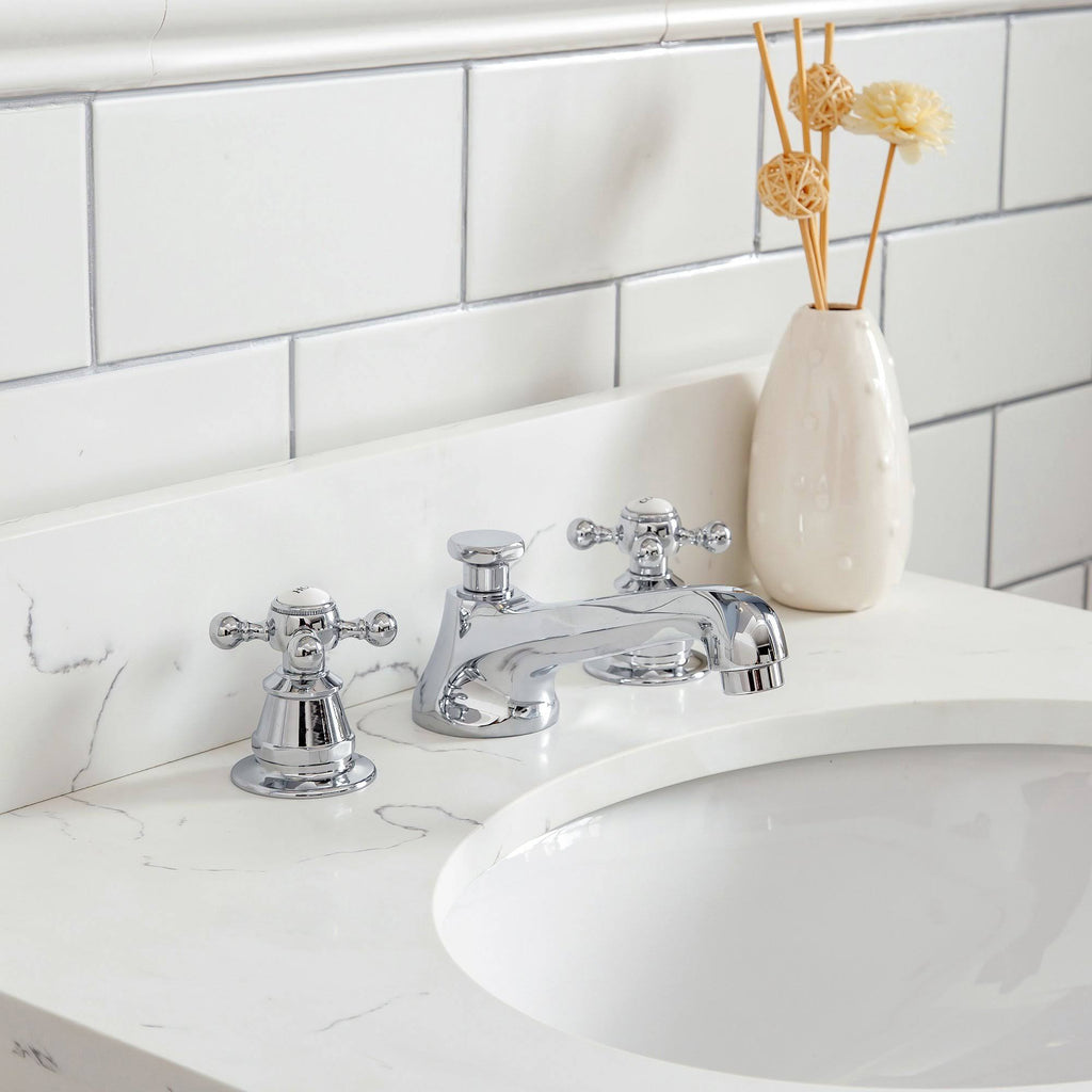 Cashmere Grey Quartz Single Sink Vanity H934