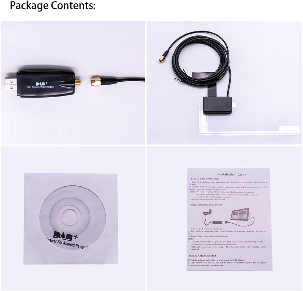 Digital Auto Radio Receiver DAB+ Car Kit I1345
