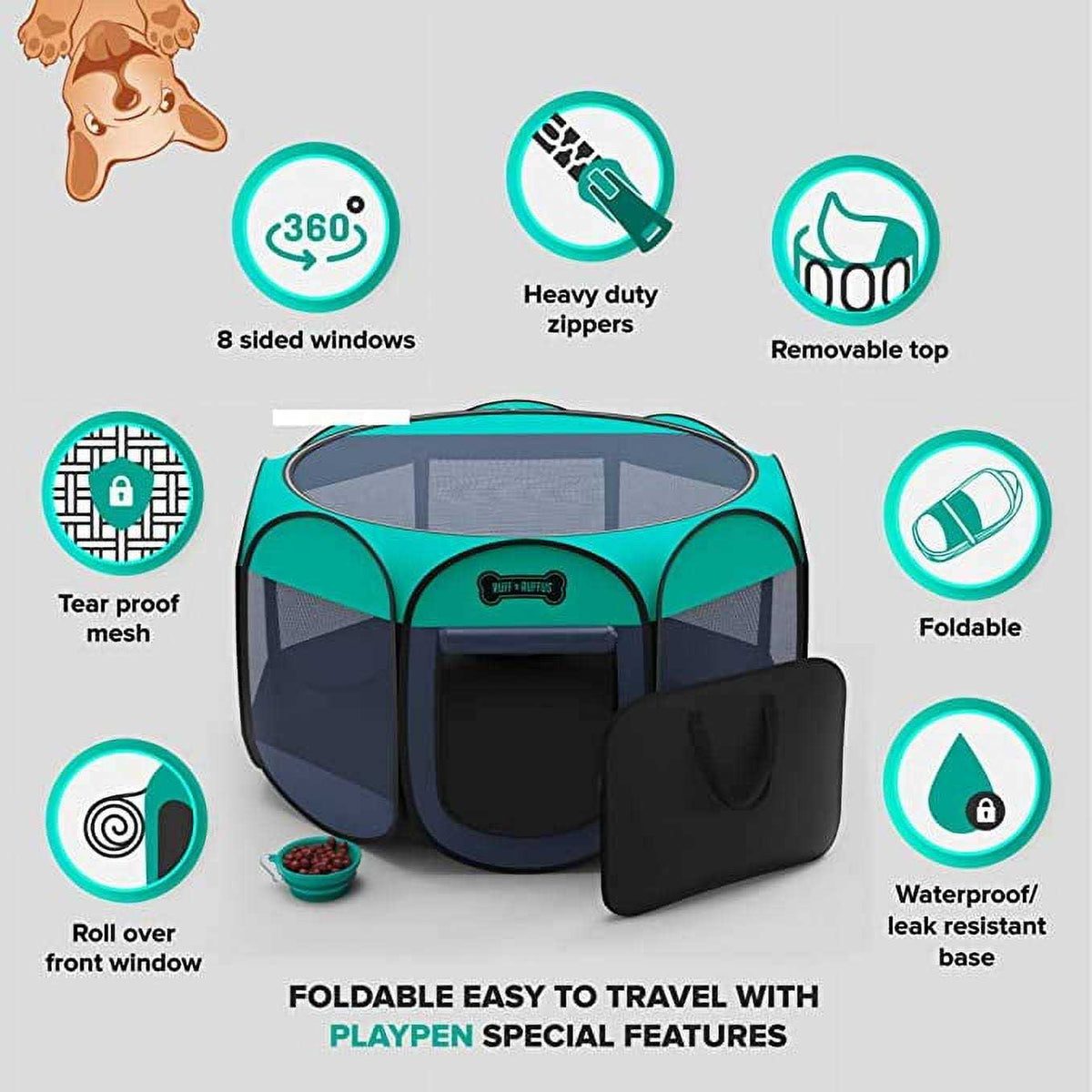 Foldable Pet Playpen M564