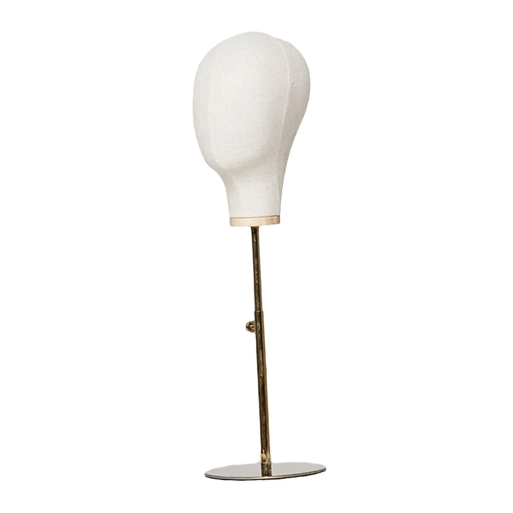 Hat Display Stand Portable Hat Rack Mannequin Head 60cm Metal Base X755