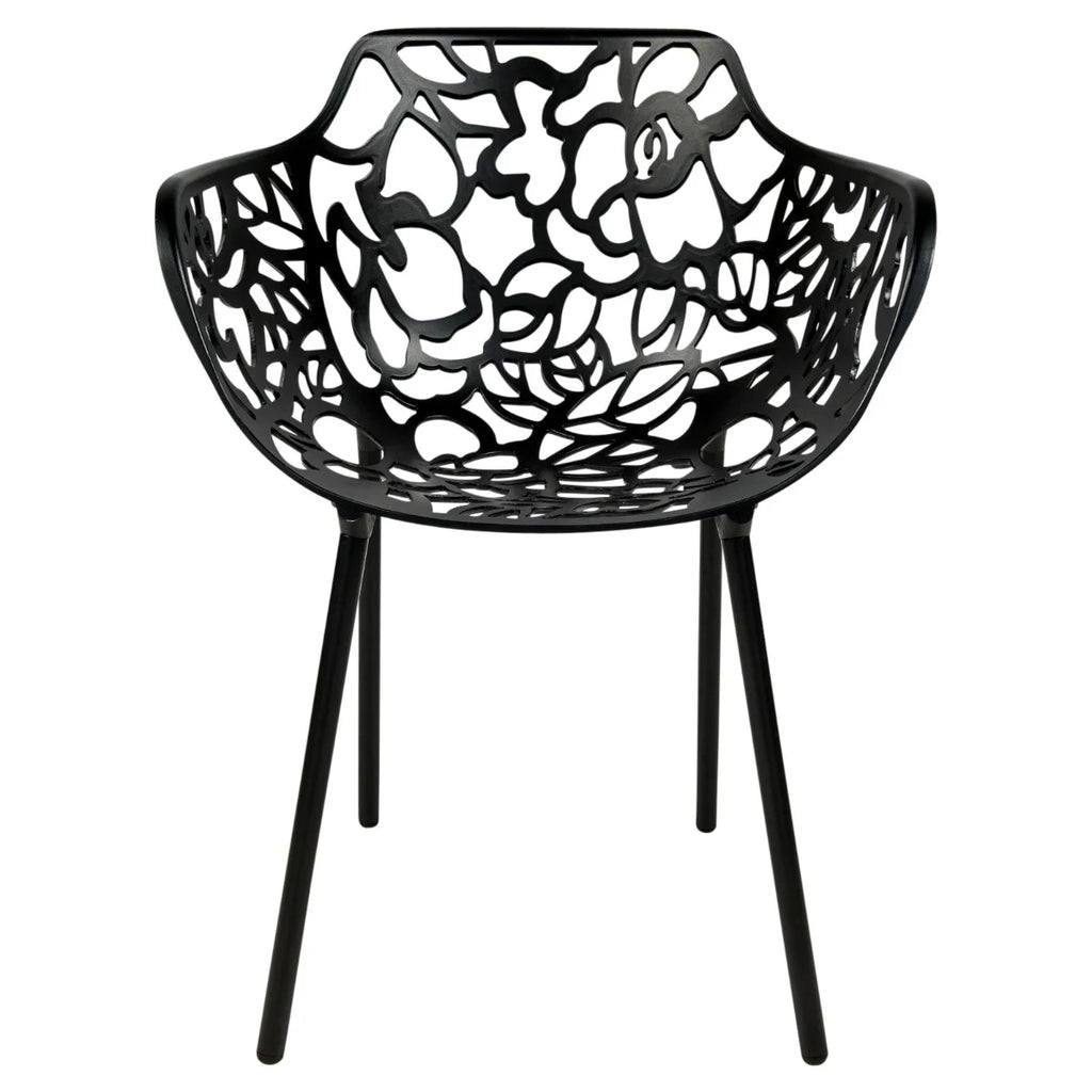 3-Piece Aluminum Outdoor Patio Dining Set with Tempered Glass Table and 2 Arm Chairs Q34168