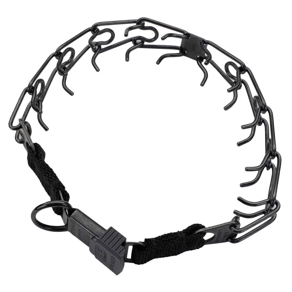 Training Dog Prong Collar with ClicLock, 14-in neck, 2.25-mm wide O139