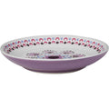 Kaleidoscope Pattern Non-skid Ceramic Cat Dish V323