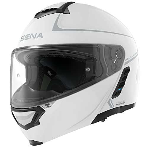 Matte Black Large Dual Visor Modular Bluetooth Helmet V1061