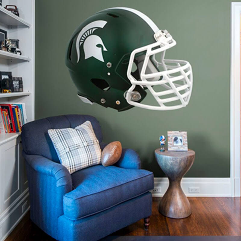 Michigan State Spartans Giant Removable Helmet Wall Decal C96053