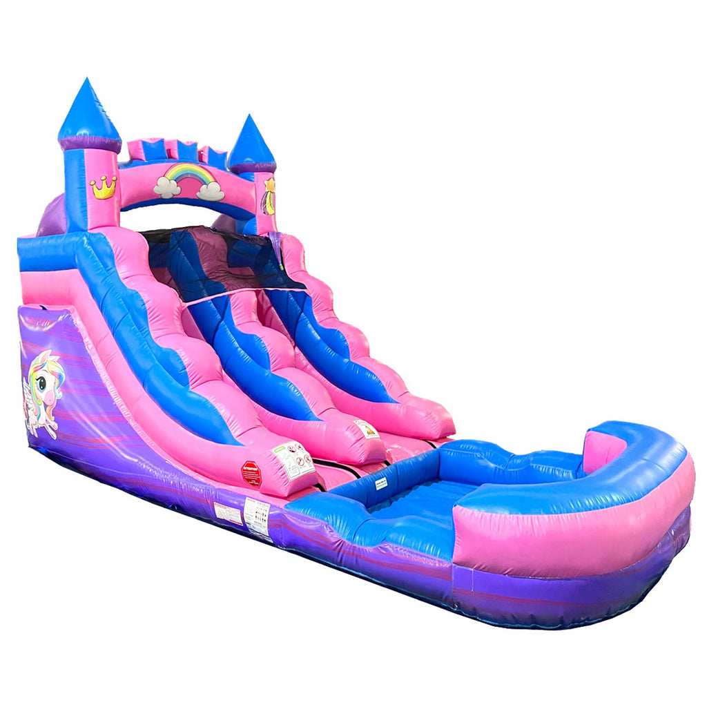 Pink Inflatable Bounce House Z4303
