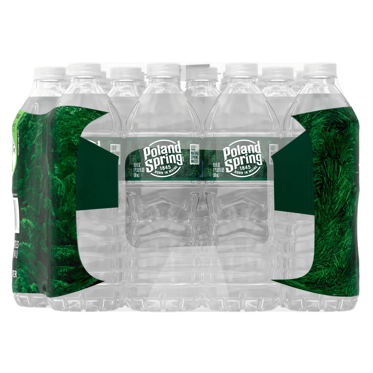 16.9-ounce Natural Spring Water Plastic Bottles, Pack of 28 Z690