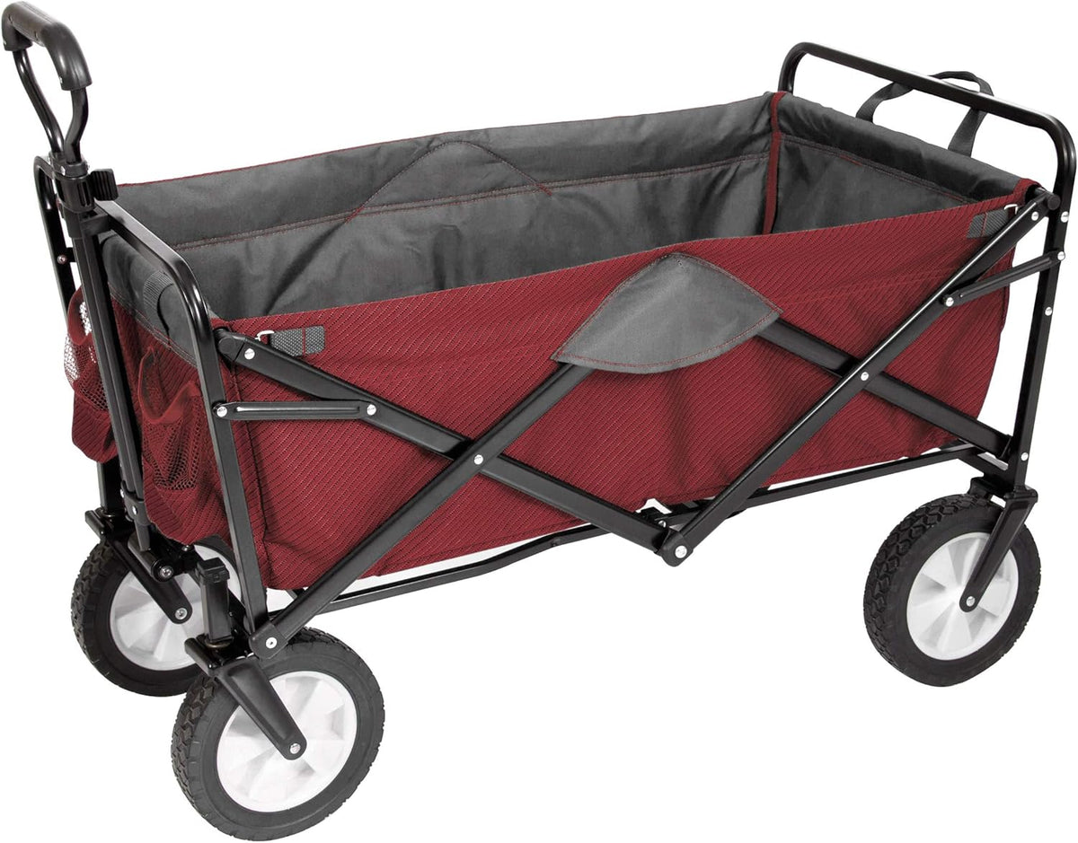 Heavy Duty Collapsible Wagon Cart with All-Terrain Wheels G875682