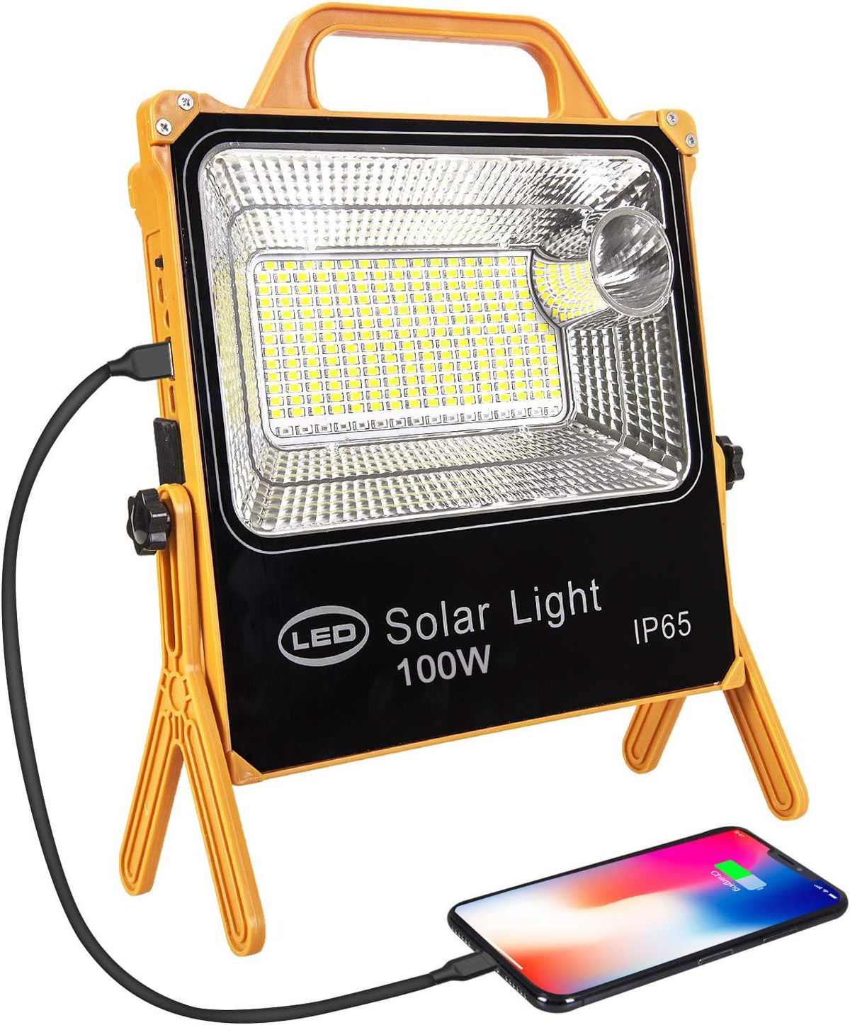 Portable Rechargeable LED Work Light with PowerBank 11000mah, 100W, Five Lighting Modes Q3164
