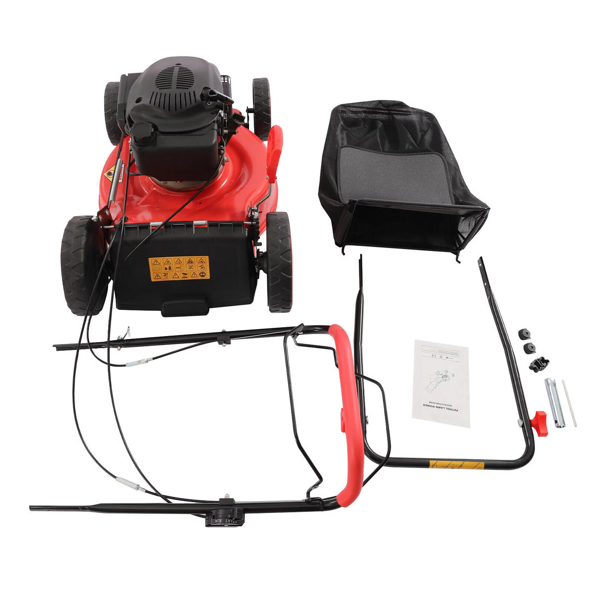 140cc Gas Self Propelled Walk Behind Lawn Mower G7023