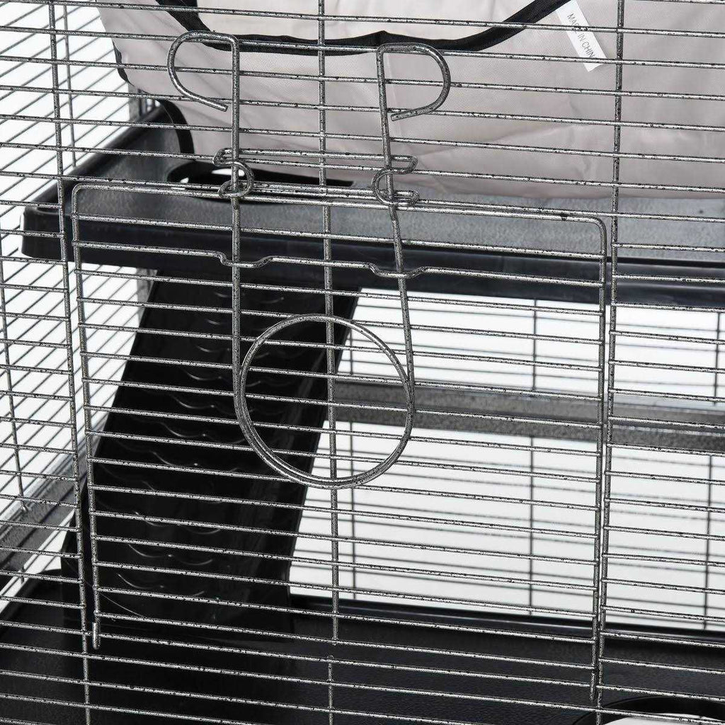 Small Animal Cage with Wheels and Hammock B7399