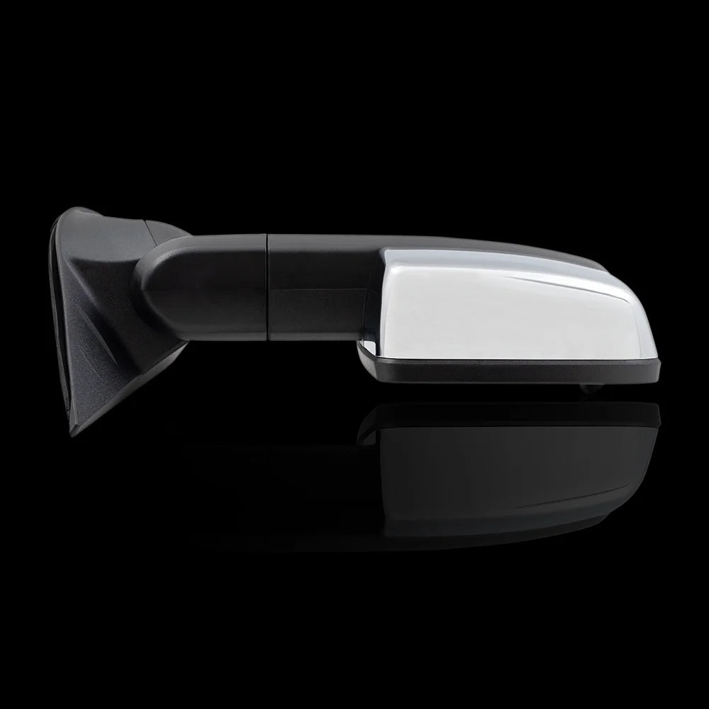 Power Heated Telescopic Towing Mirrors Chrome Cap B665