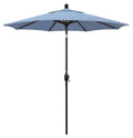 7.5 Ft Air Blue Patio Umbrella R5892