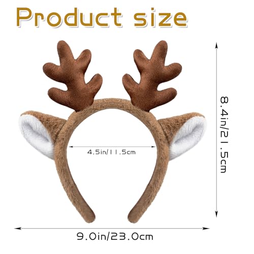Reindeer Antlers Headband 2Pack O8892