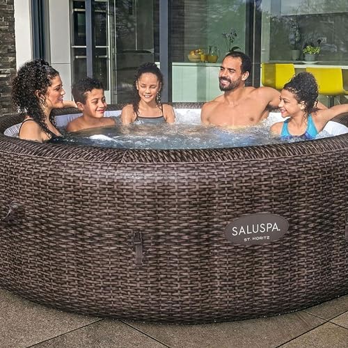 Inflatable Hot Tub with 180 AirJets and EnergySense Cover W232