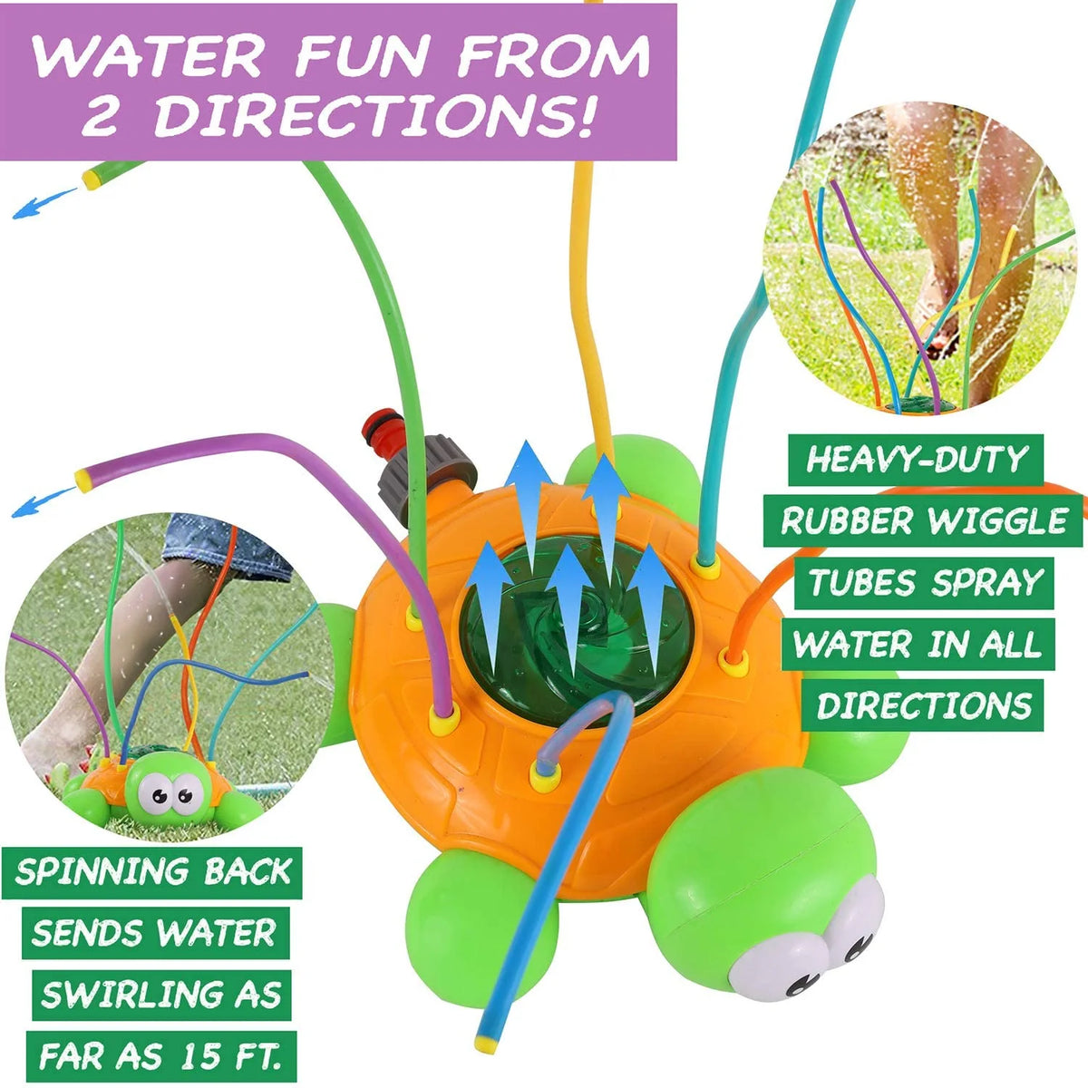 Outdoor Water Spray Sprinkler for Kids U71971