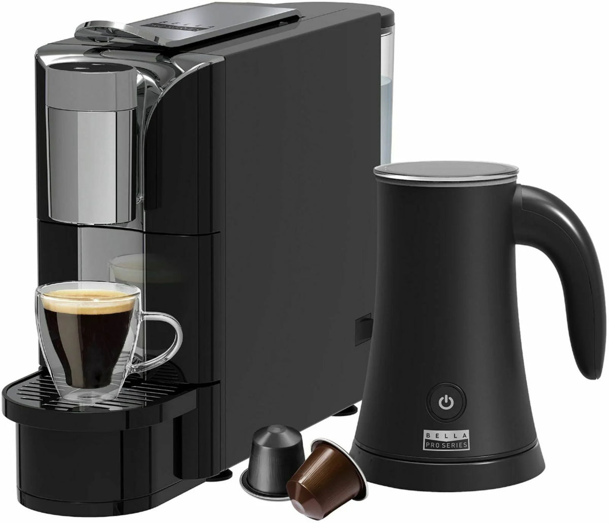 Capsule Coffee Maker and Milk Frother N897368
