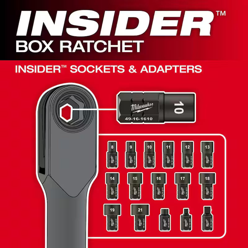 12V Lithium-Ion Brushless Cordless Extended Reach Box Ratchet with 2.5Ah Battery Pack E623982