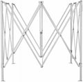 10x10 ft White Pop up Canopy Tent Steel Frame V140