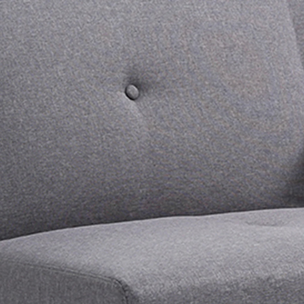 Grey Polyester Futon T479055