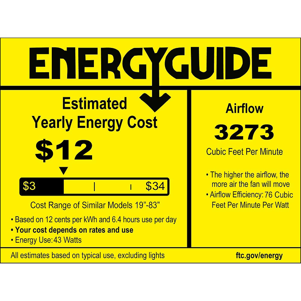 Oil Rubbed Bronze Damp Ceiling Fan X892