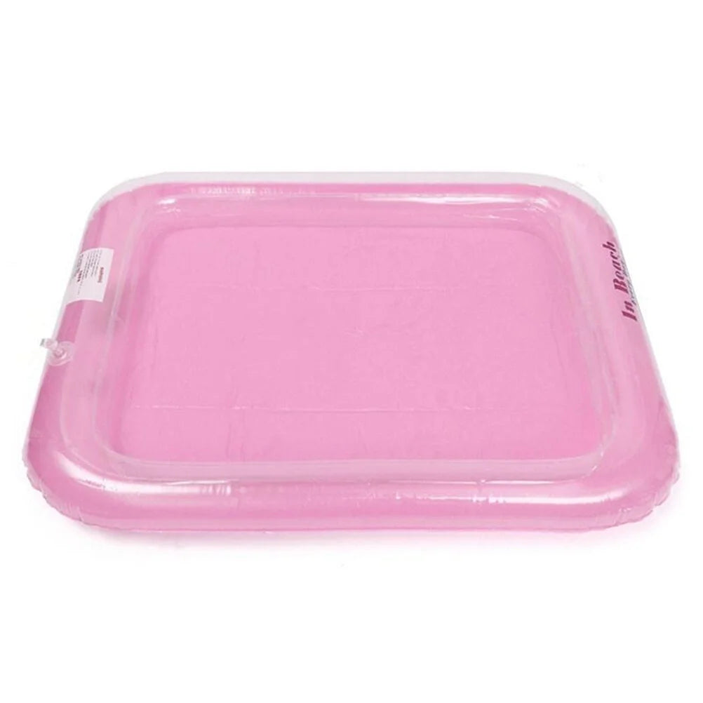 Pink Inflatable Sandbox Play Sand Toy Tray R230