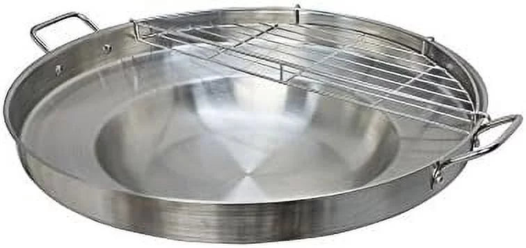 23'' Stainless Steel Concave Comal Frying Pan Z833