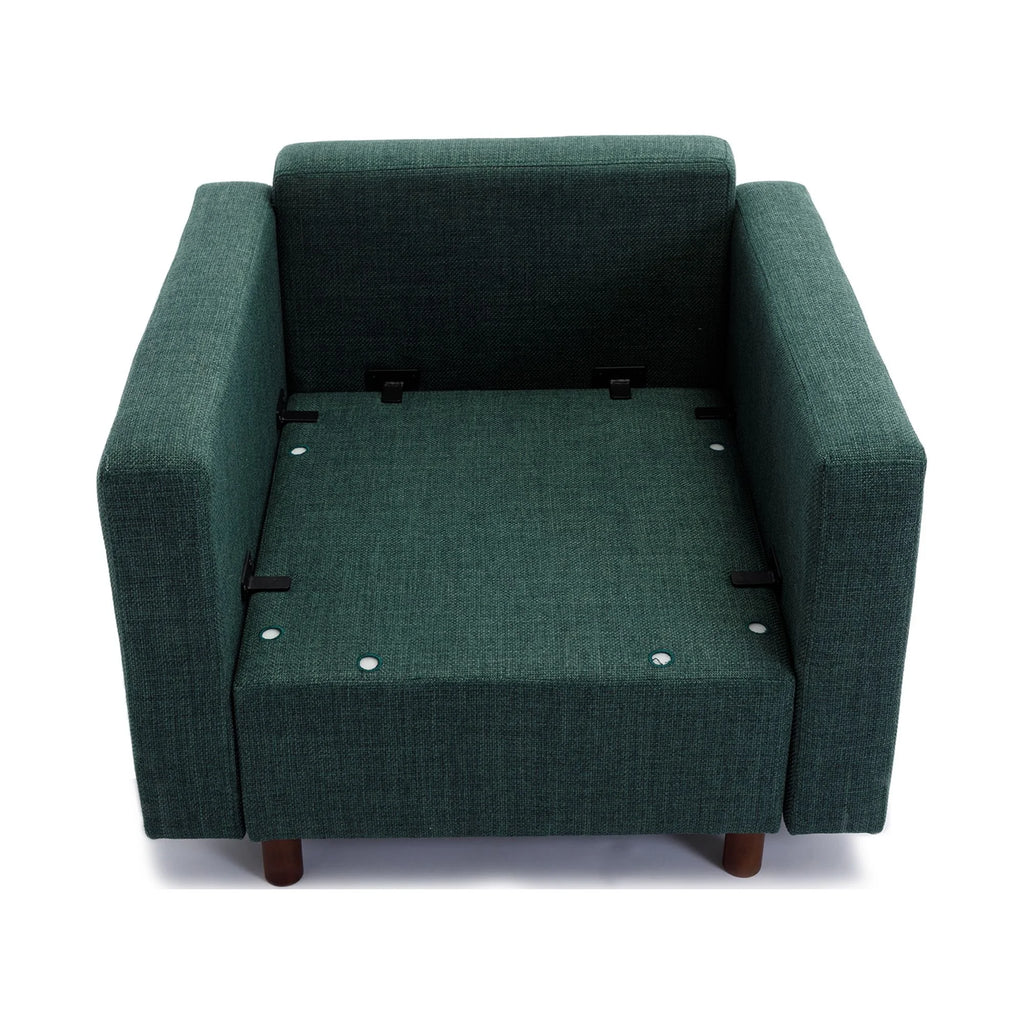 Green Single Seat Module Sofa Sectional Couch S212