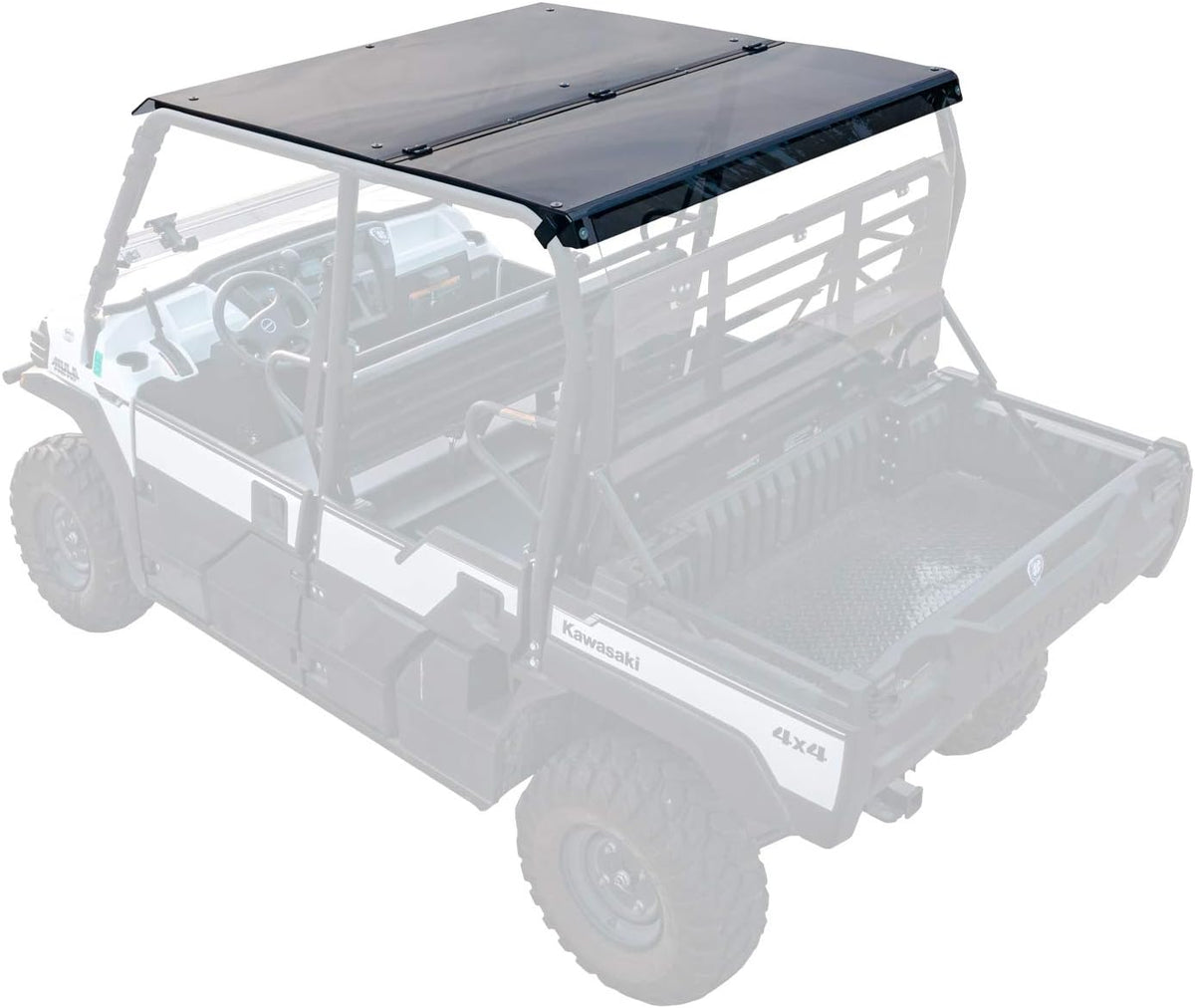 Dark Tinted 1/4 Polycarbonate Roof I599