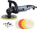 7-inch Buffer Polisher with 4 Pads, 6 Variable Speed D84684