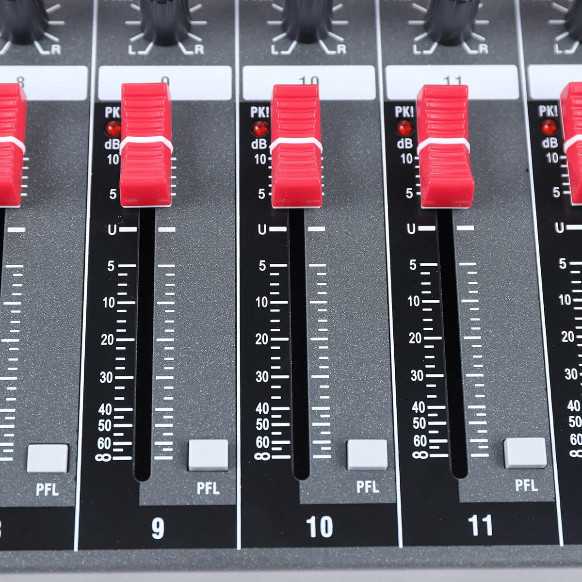 12 Channels Live Audio Mixer Bluetooth USB DJ Sound Mixing Console I439