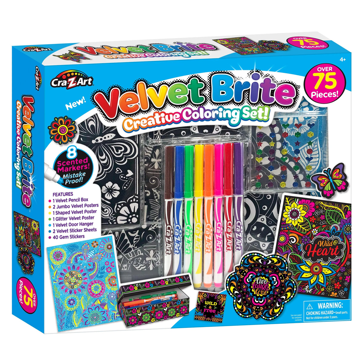 Velvet Brite Creative Coloring Set J461