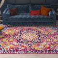 8x10 Medallion Area Rug W4308