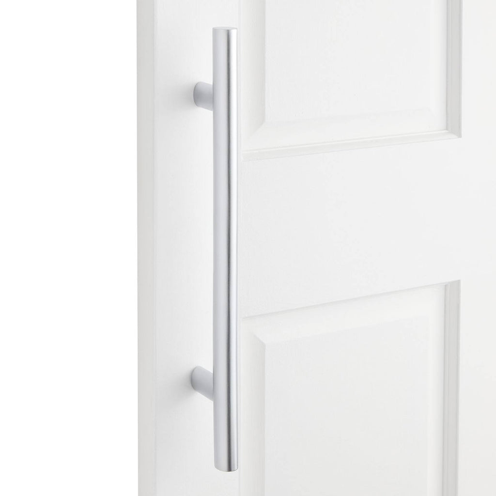Satin Chrome Solid Brass Door Pull F12725