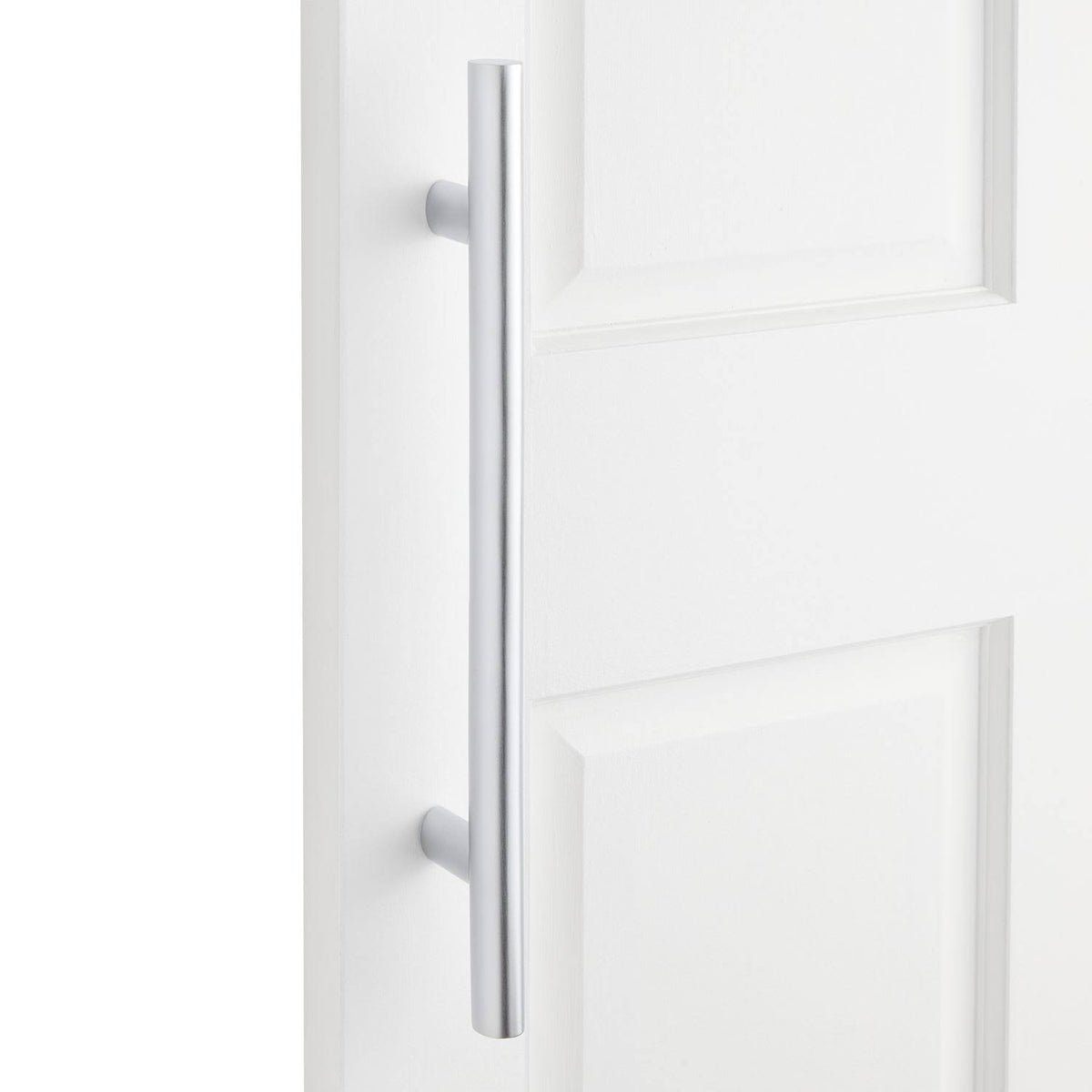 Satin Chrome Solid Brass Door Pull F12725