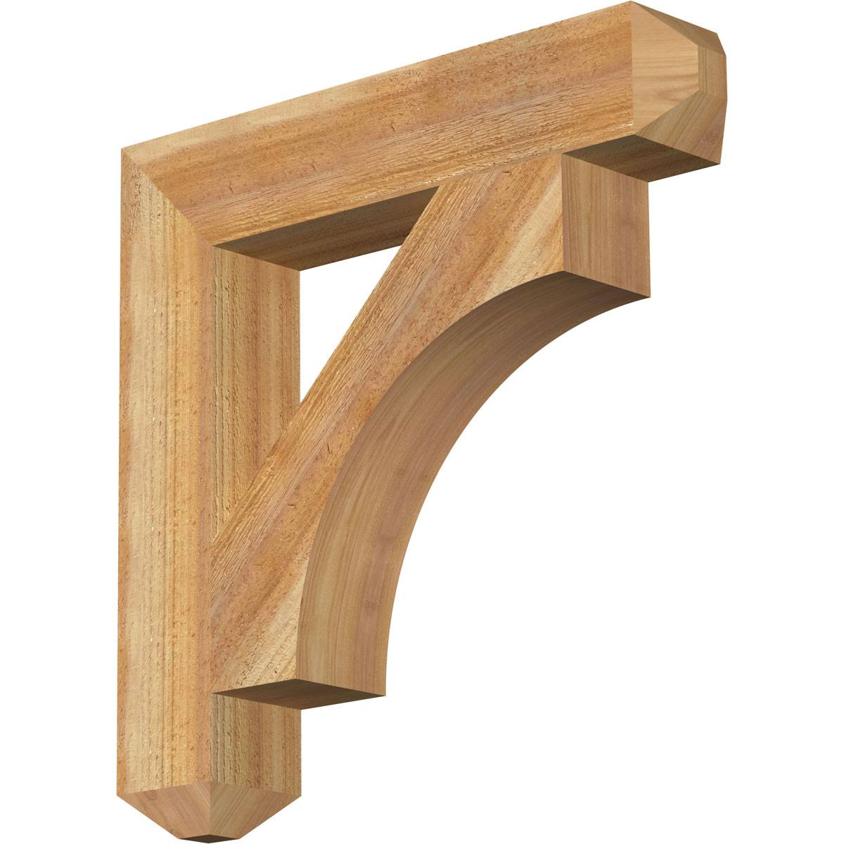 Western Red Cedar Rough Sawn Bracket W831