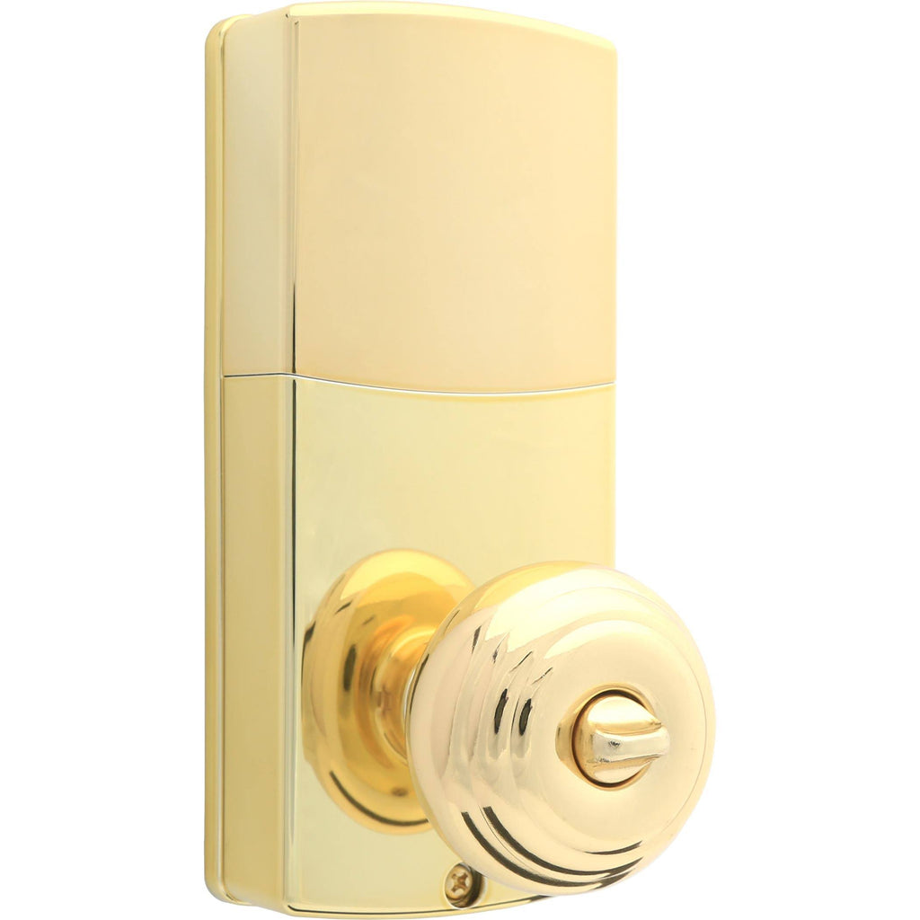 Polished Brass Electronic Entry Door Lock T8029