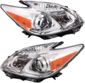 Headlight Set of 2 Clear Lens Halogen O594