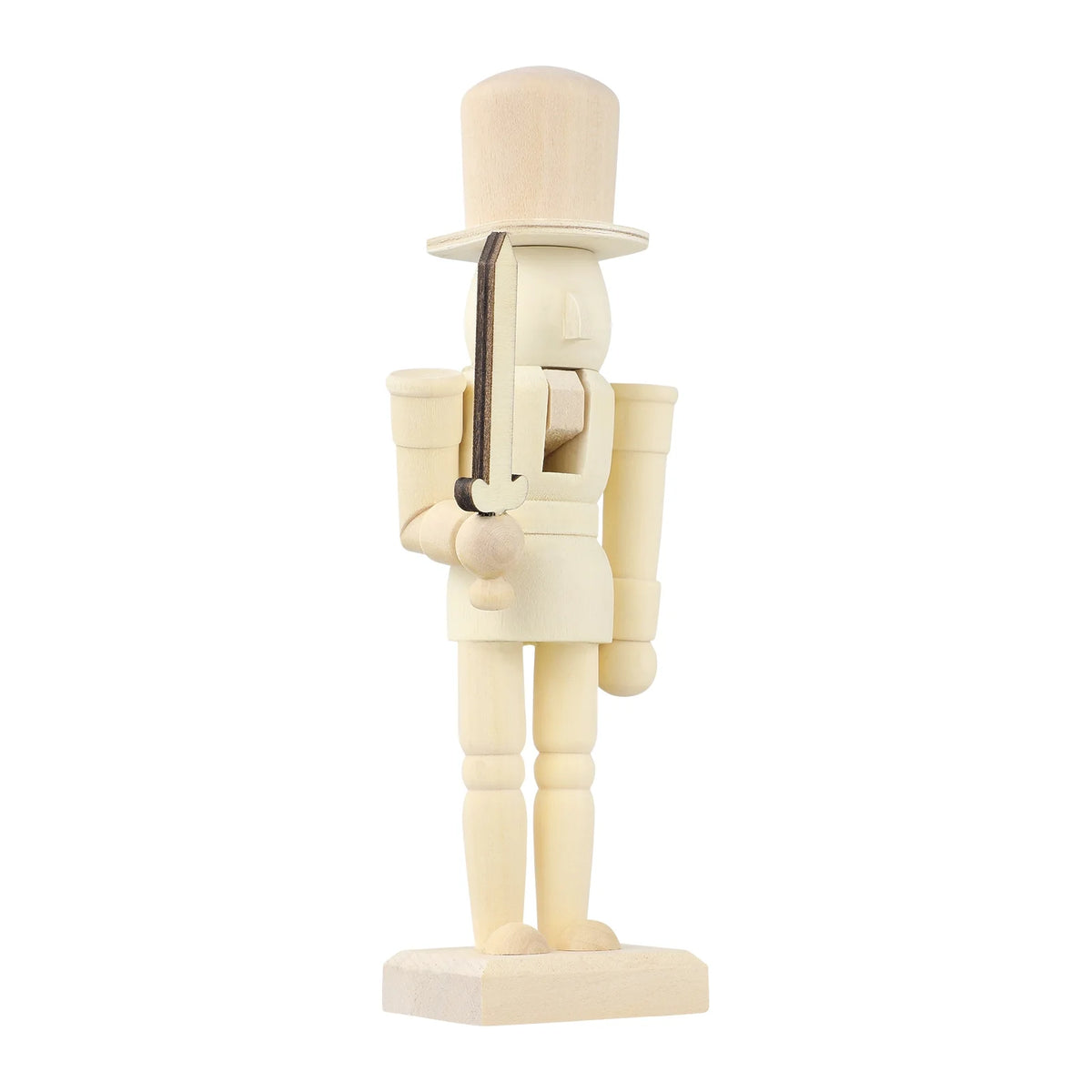 Unfinished Wooden Nutcracker Doll D286