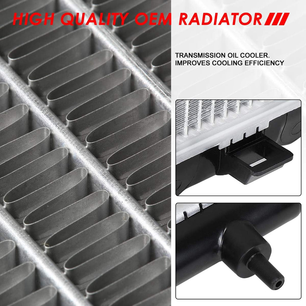 Aluminum Core Cooling Radiator Pack of 2 I159239