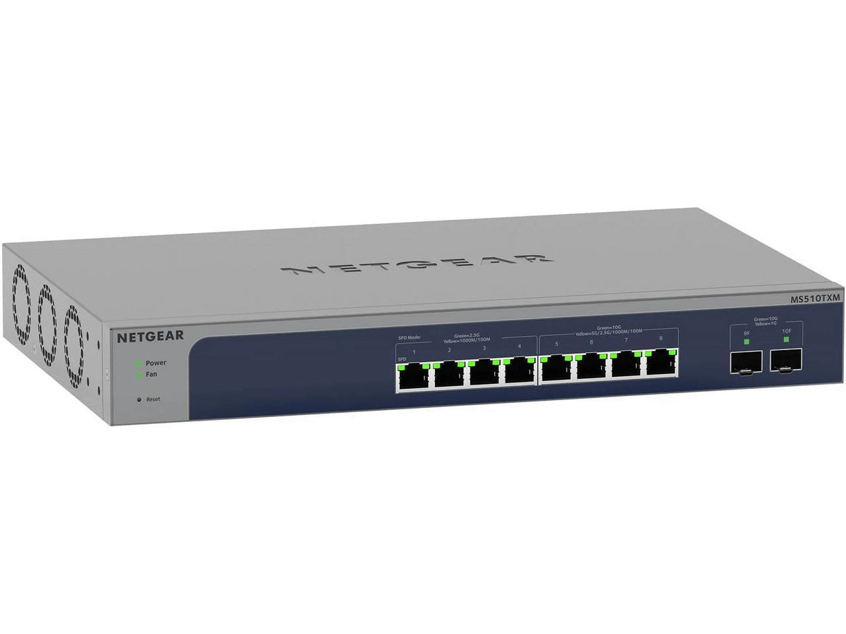 10-Port Multi-Gigabit Ethernet Smart Managed Switch N57393