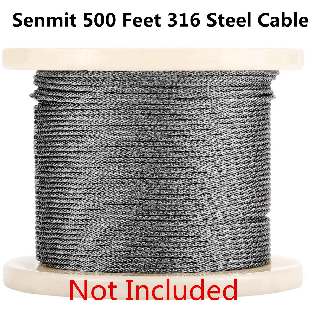 1/8 Cable Railing Hardware Stainless Steel 316 Pack of 2 E869874