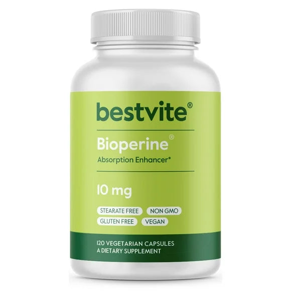 10mg Bioperine Vegetarian Capsules E168229