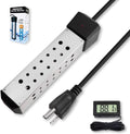 2000W Stainless Steel Immersion Water Heater with Digital LCD Thermometer O769